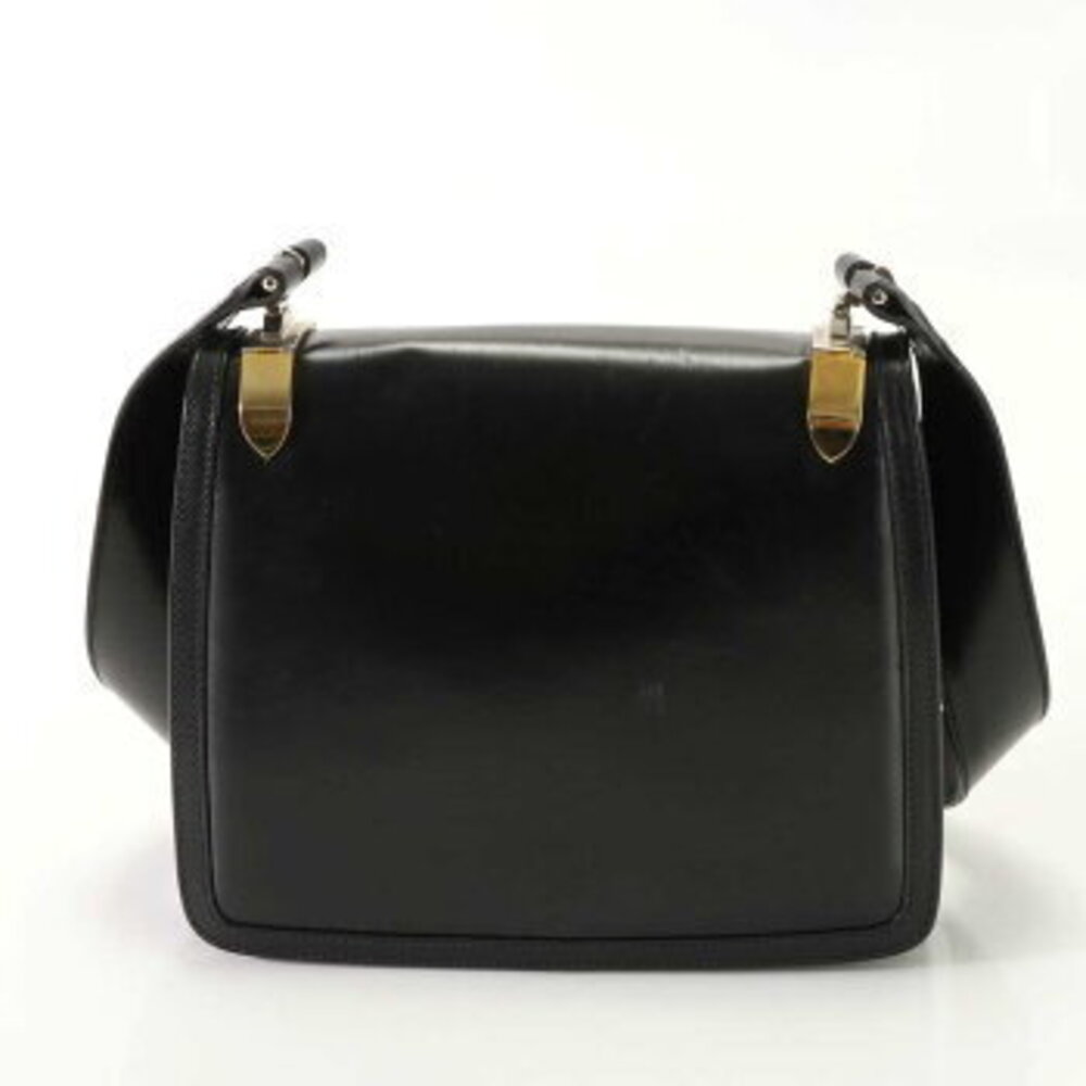 Gucci bag black calfskin shoulder leather - Picture 5 of 14